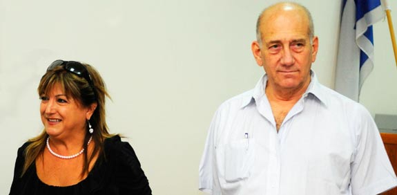אהוד אולמרט שולה זקן  / צלם: אוריה תדמור